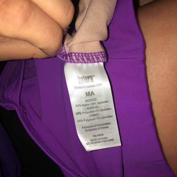 Purple Dance top and bottom - Picture 5 of 6